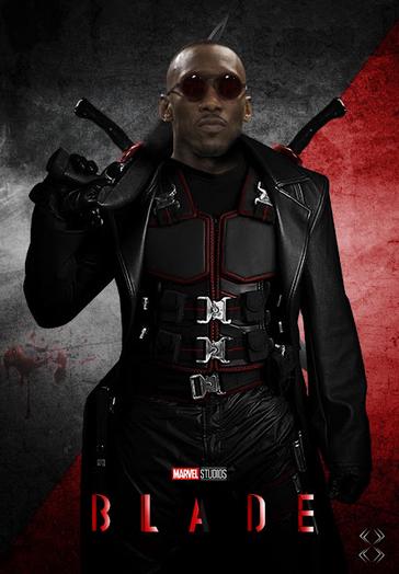 Blade, o caçador de vampiros (Wesley Snipes) - Desenho de